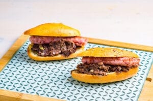 Bocatín Artesano 50gr Morcilla y Longaniza Blanca