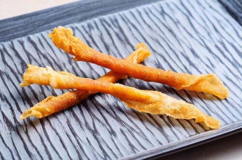 Cigarrillos de Pasta Filo con Sobrasada