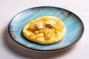 Coquitas Caseras de Foie con Cebolla Caramelizada