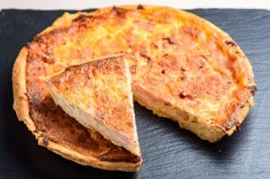 Quiche Loraine de Jamón y Queso