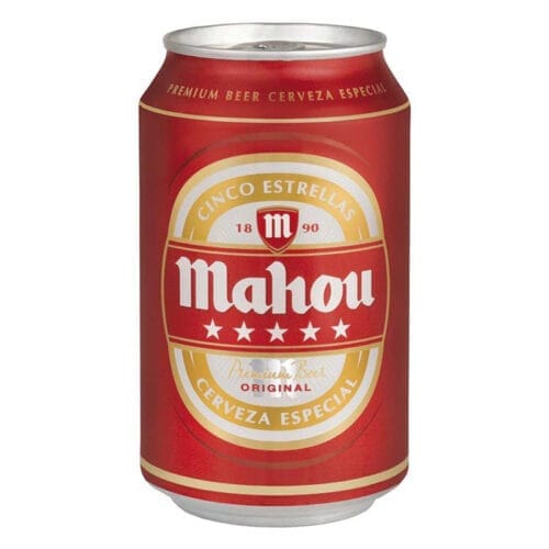 Cerveza Bote Mahou 5 Estrellas